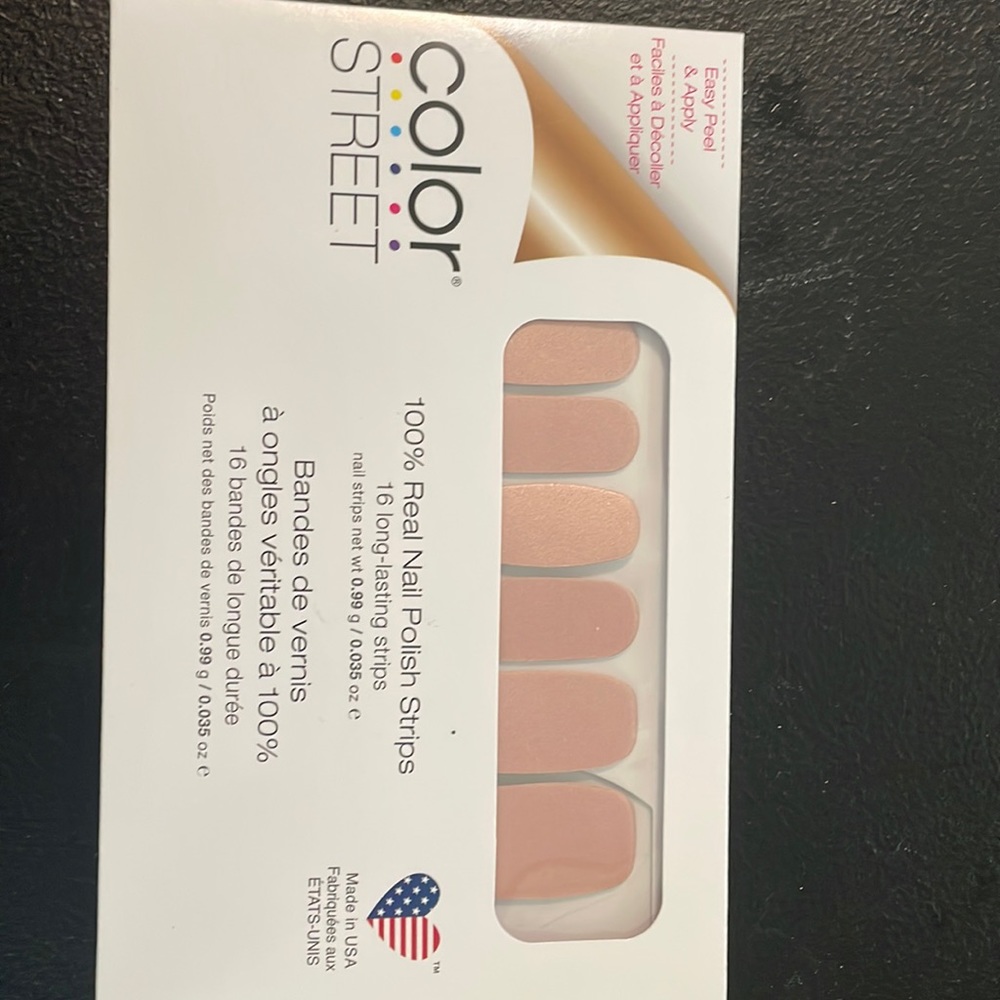 Never been opened color street “at the plaza”